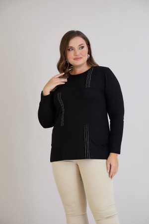 KRİSTAL KUMAŞ BLUZ 188419