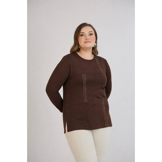 KRİSTAL KUMAŞ BLUZ 188418