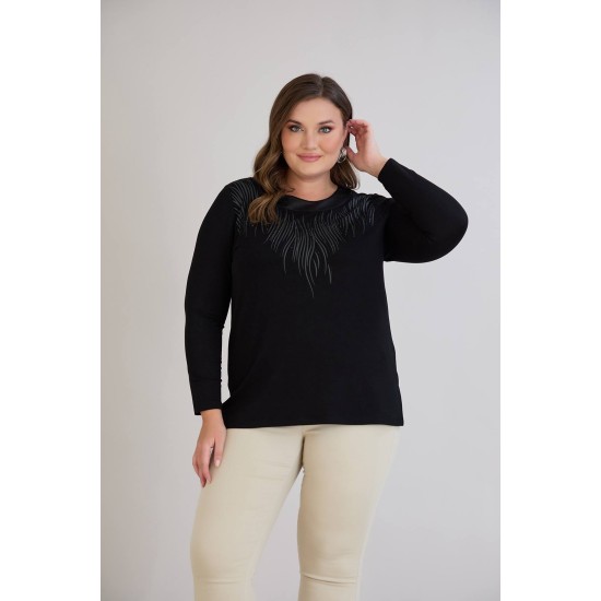 KRİSTAL VE DOKUMA KUMAŞ GÖMLEK 188416