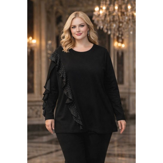 KRİSTAL KUMAŞ BLUZ 188414