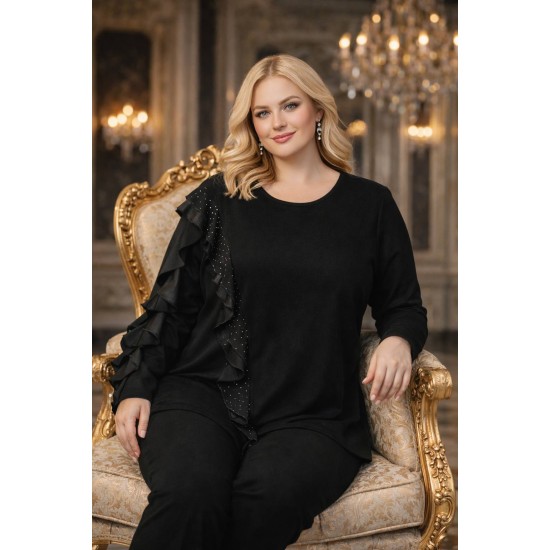 KRİSTAL KUMAŞ BLUZ 188414