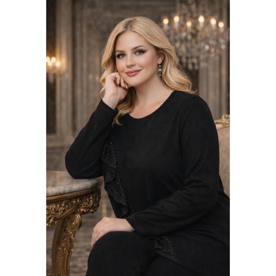 KRİSTAL KUMAŞ BLUZ 188414