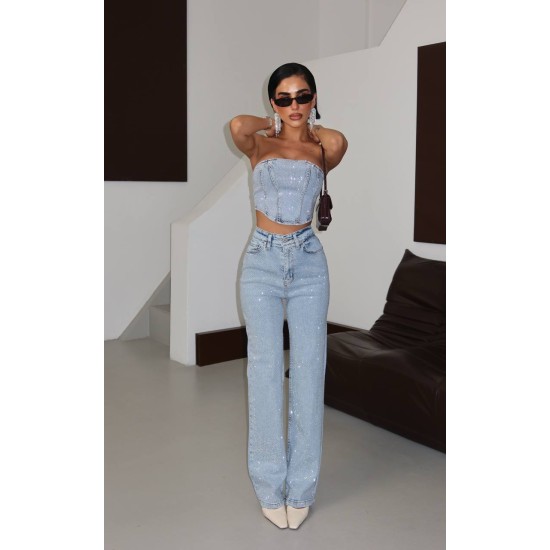 DENIM TASLI TASARIM TAKIM 190492