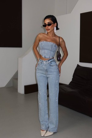 DENIM TASLI TASARIM TAKIM 190492