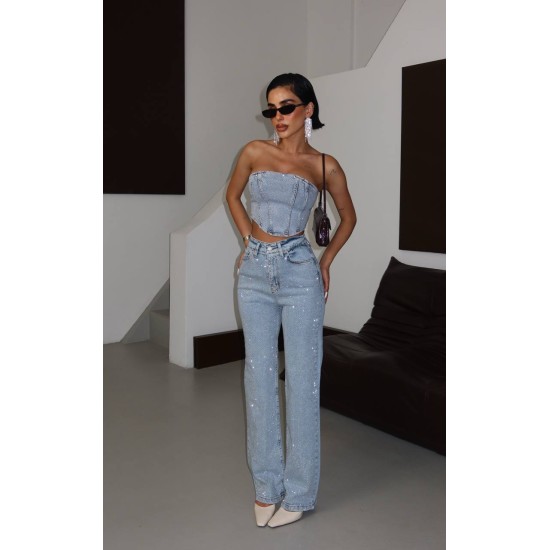 DENIM TASLI TASARIM TAKIM 190492