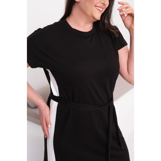 KRİSTAL KUMAŞ SİYAH ELBİSE 188256