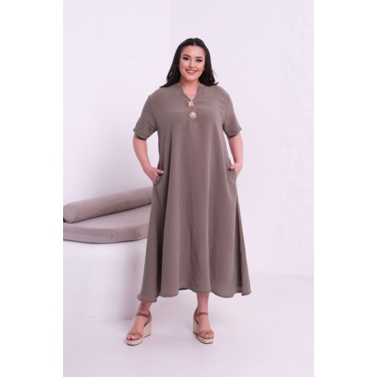 MODAL KUMAS ELBISE 188802