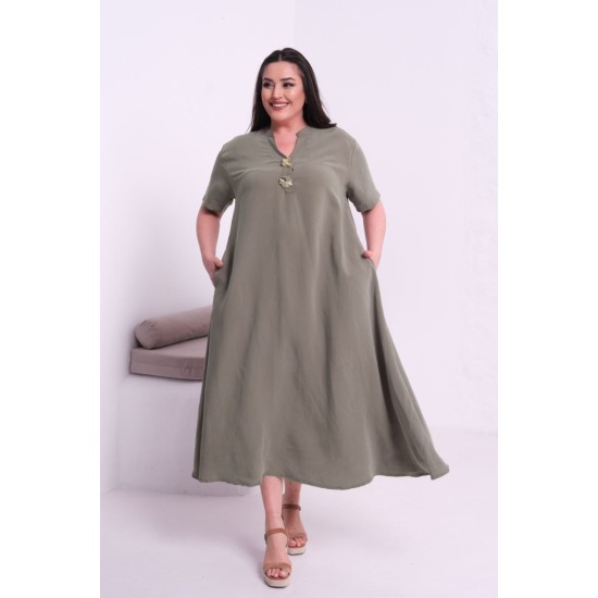 MODAL KUMAS ELBISE 188804