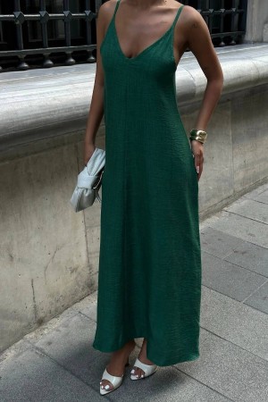 KETEN LOOK KUMAS ELBISE 188896