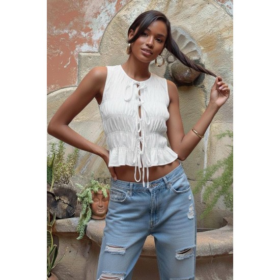 KETEN LOOK KUMAS BLUZ 188897