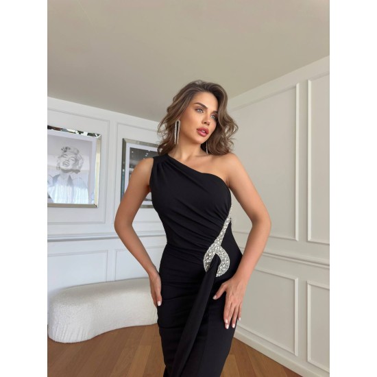 TAS DETAY ABIYE ELBISE 190212