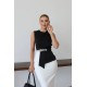 TAŞ DETAY BLUZ ABIYE ELBISE 190269