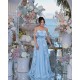 SIFON KUMAS ABIYE ELBISE 190117