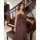 SIFON KUMAS ABIYE ELBISE 190115