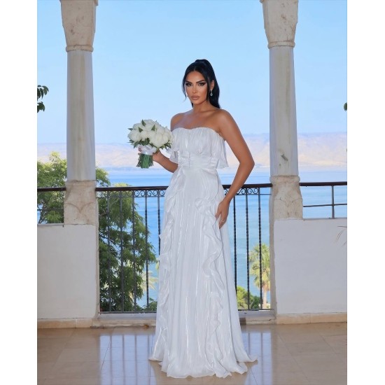 SIFON KUMAS ABIYE ELBISE 190114