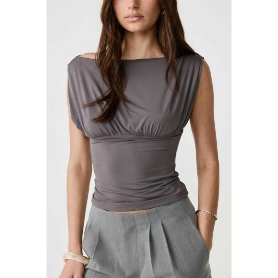 SANDY KUMAS BEL DETAY BLUZ 188922