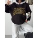 3 IPLIK SARDONLU BASKILI GARNILI OVERSIZE SWEAT 191421