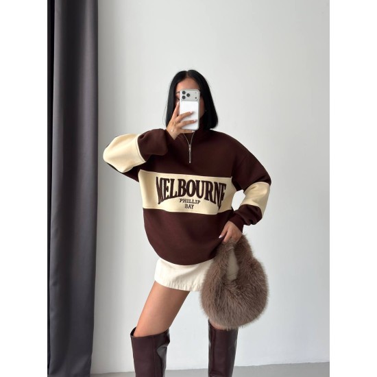 3 IPLIK SARDONLU SUZINE NAKISLI SWEAT 191423