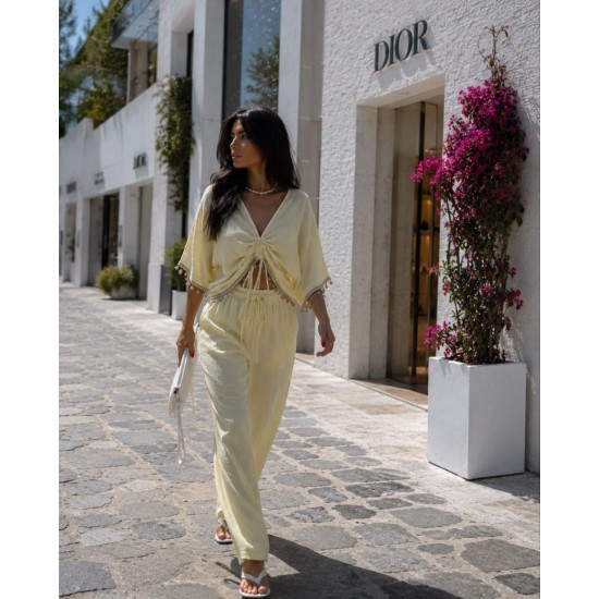 MUSLIN KUMAS AKSESAURLI TAKIM 190743