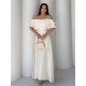 PUL BONCUKLU ASKILI ELBISE 190792