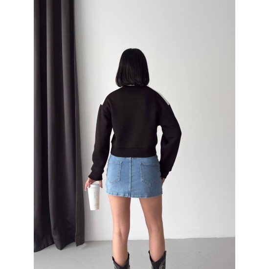 3 THREAD BRUSHED PRINTED SWEATSHIRT 191432