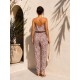 WOVEN VISCOSE FABRIC JUMPSUIT 189554