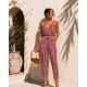 WOVEN VISCOSE FABRIC JUMPSUIT 189555