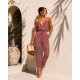 WOVEN VISCOSE FABRIC JUMPSUIT 189555
