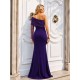 GLITTER SHIMMER CREPE DRESS 189543