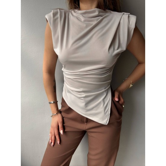 SLIT DETAIL BLOUSE 189775