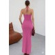 HALTER YAKA ABIYE ELBISE 189783