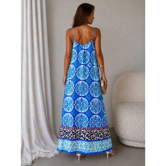 WOVEN VISCOSE STRAP DRESS 190456