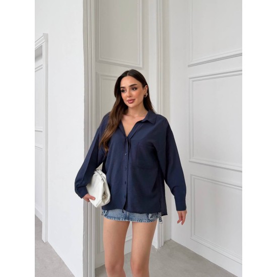 MODAL KUMAS OVERSIZE GOMLEK 191234