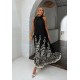 PİLİSE DETAYLI ŞİFON ELBISE 190757