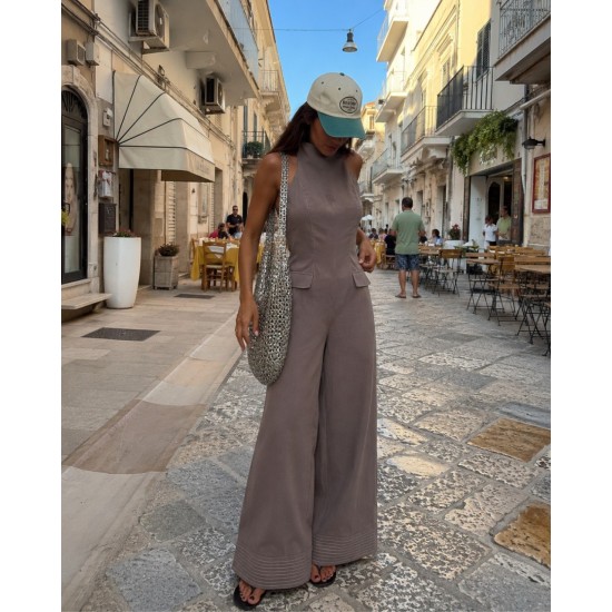 RELAXED FIT JUMPSUIT 190430
