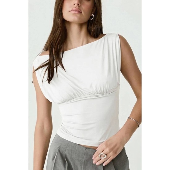 SANDY KUMAS BEL DETAY BLUZ 188920