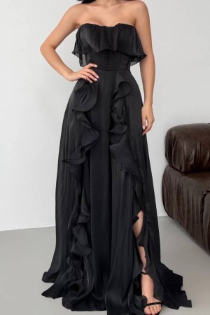 SIFON KUMAS ABIYE ELBISE 190116