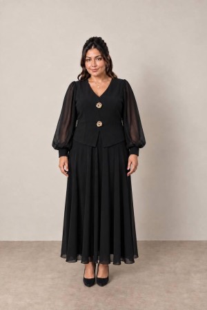 SIFON KUMAS ELBISE 191624