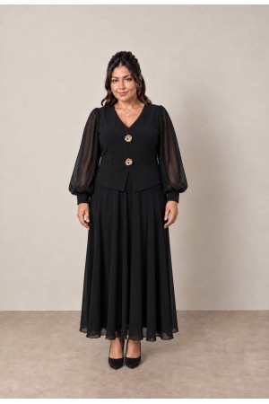 SIFON KUMAS ELBISE 191624