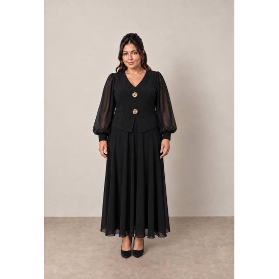 SIFON KUMAS ELBISE 191624