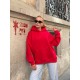 TAS BASKLI MELEK KANAT SWEAT 192458