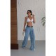 DESIGNER FULL BUTTON DENIM JEANS 190498