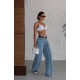DESIGNER FULL BUTTON DENIM JEANS 190498