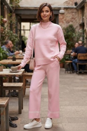 KNITTED TROUSER SET 192163