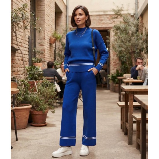 KNITTED TROUSER SET 192164
