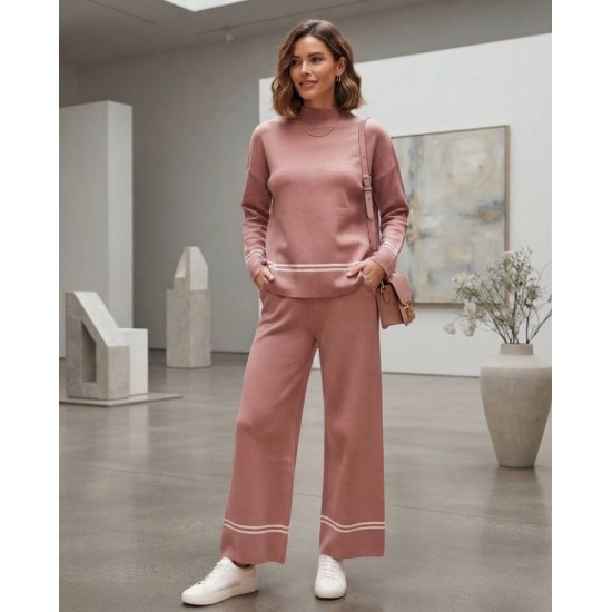 KNITTED TROUSER SET 192165