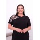 VİSKON PENYE KUMAS ELBISE 190896