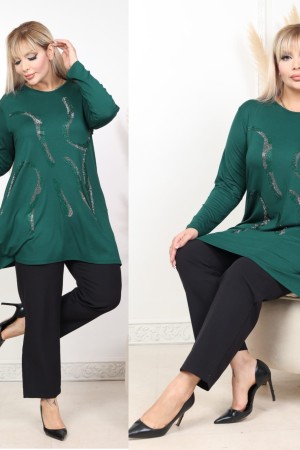 VISCOSE JERSEY FABRIC TUNIC 192547