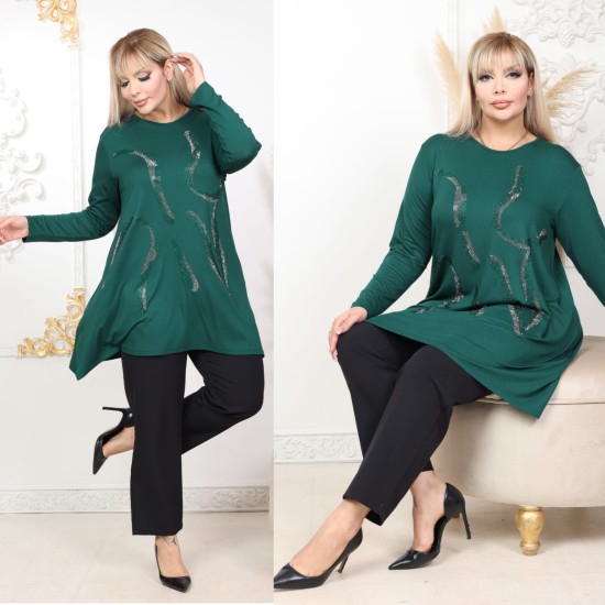 VISCOSE JERSEY FABRIC TUNIC 192547