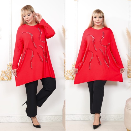 VISCOSE JERSEY FABRIC TUNIC 192549